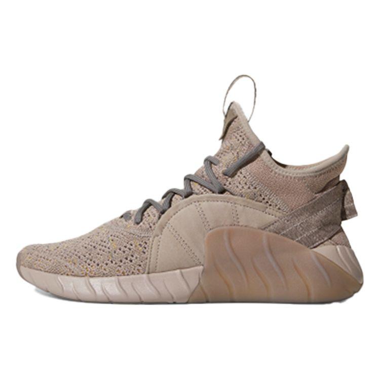 

Кроссовки унисекс adidas Tubular Rise Primeknit Khaki Brown Running-White Core-Black BY4139