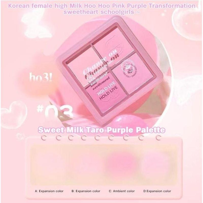 HOLD LIVE - 4 Farben Rougepalette (3-4)