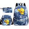 Backpack Design Printed And Shoulder Bag Three Piece Set Gift Kids