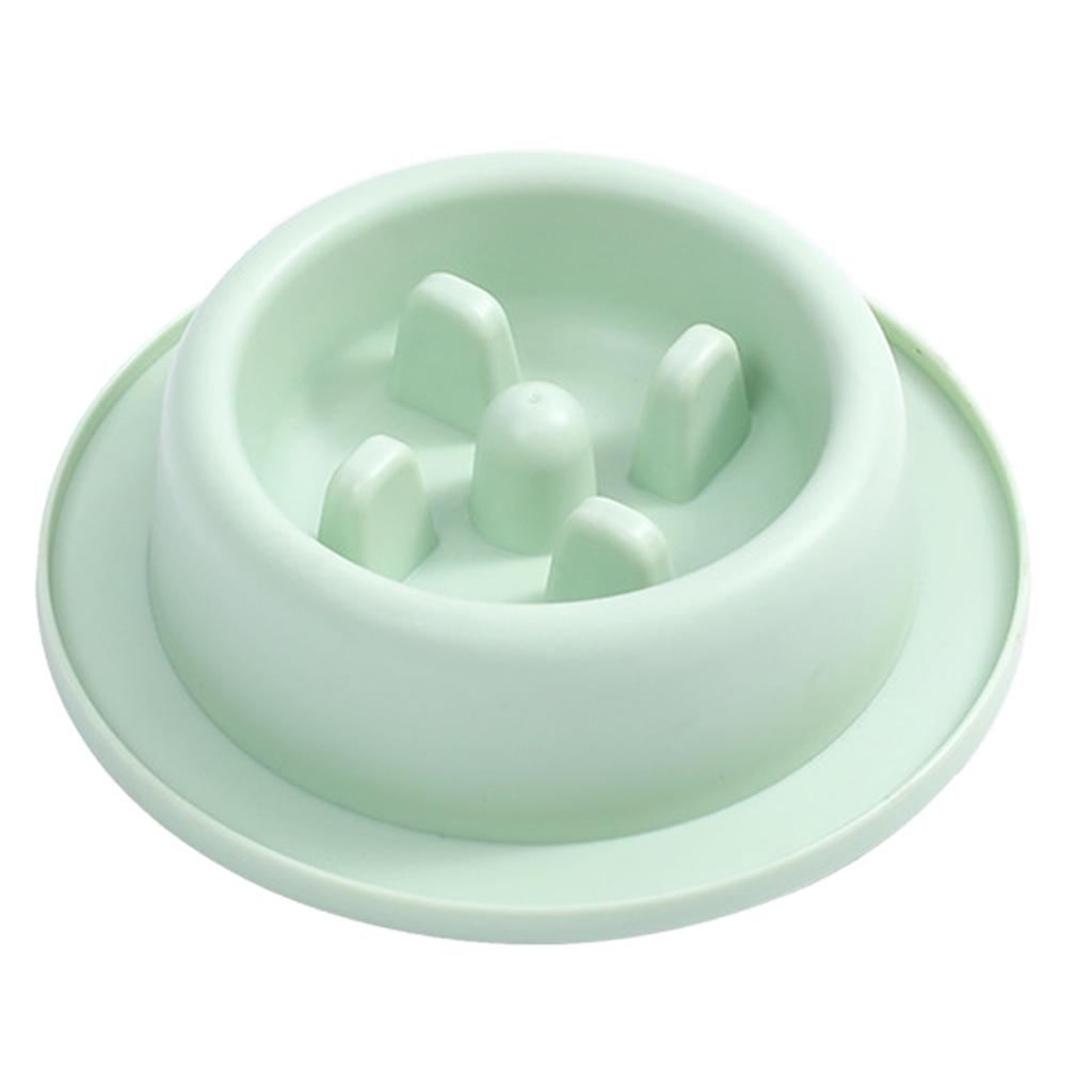Slow Feeder Fun Shape Bowls Slow Feeding Dog Bowl Avoid Choking Stop Bloat Dish Slow Eating Pet Round Bowl Easy to Clean