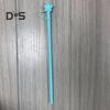 Reusable Silicone Straws with Star Cap Bite-resistant Drinking Tubes for Hot Cold Drinks BPA-Free Flexible Long Straw