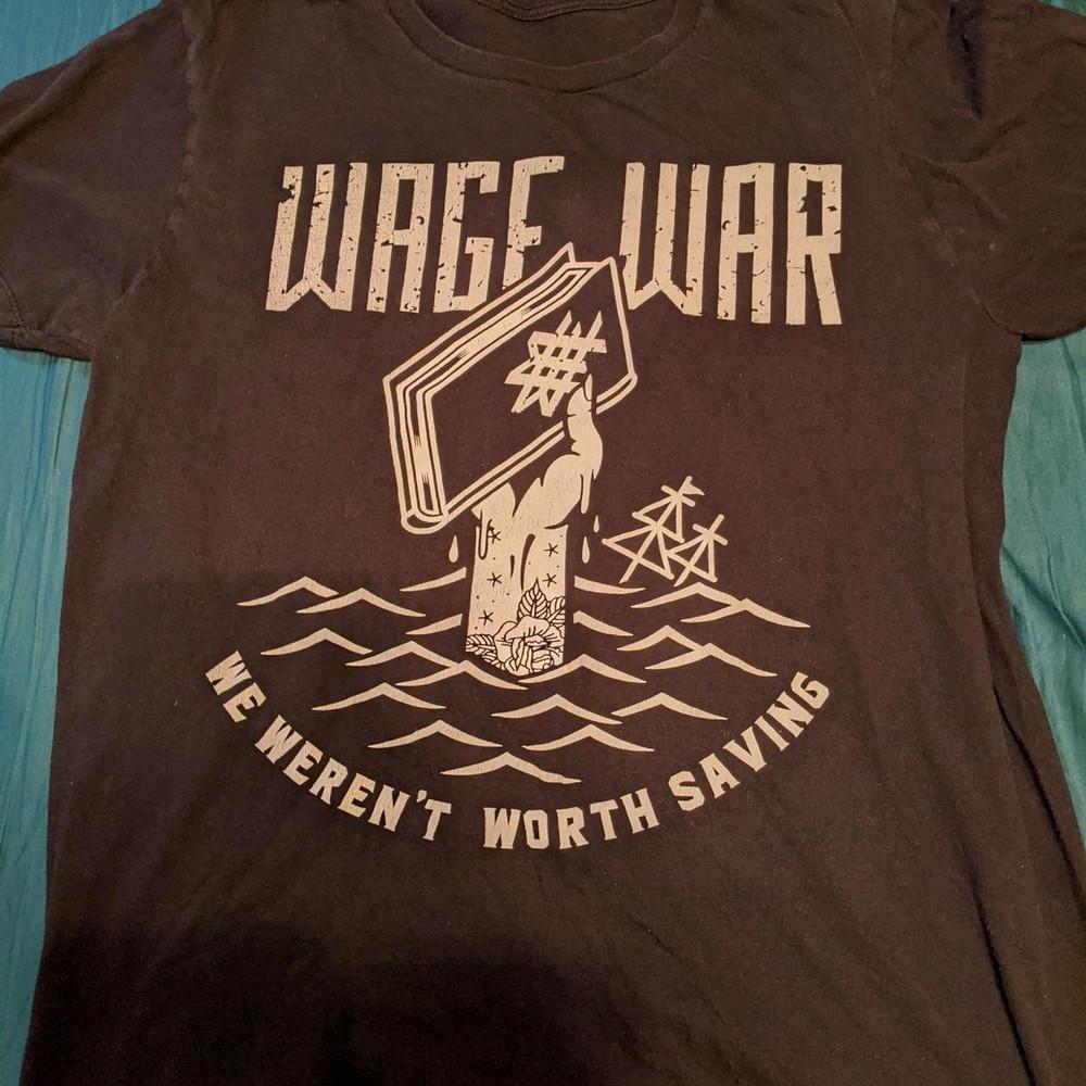Wage War Music For Lovers Black T-Shirt Cotton Full Size Bo1380