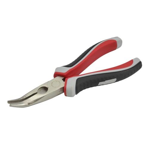 AW Tools TPR Handle Bent Nose Pliers