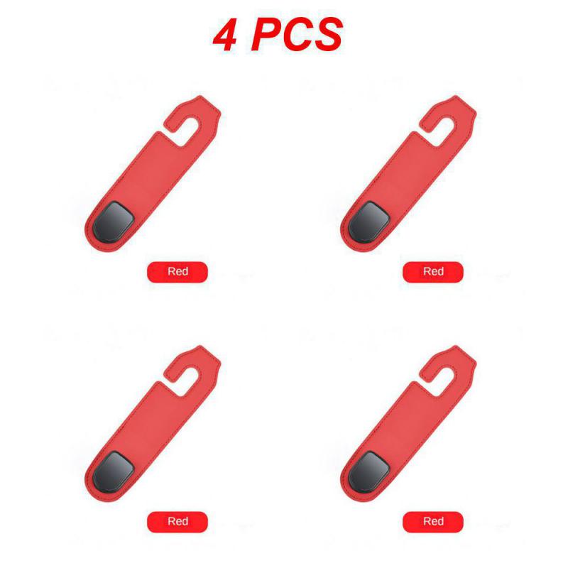 2/3/4 Stück Auto-Rücksitzhaken Tragbar Einfach zu installieren Automobil-Innenausstattung Multifunktionaler Autohaken Rücksitz