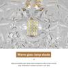 LED Modern glass Pendant lamp living room Fixtures Glass European Retro Pendant Lighting Vintage Single head Lamp 110-220V