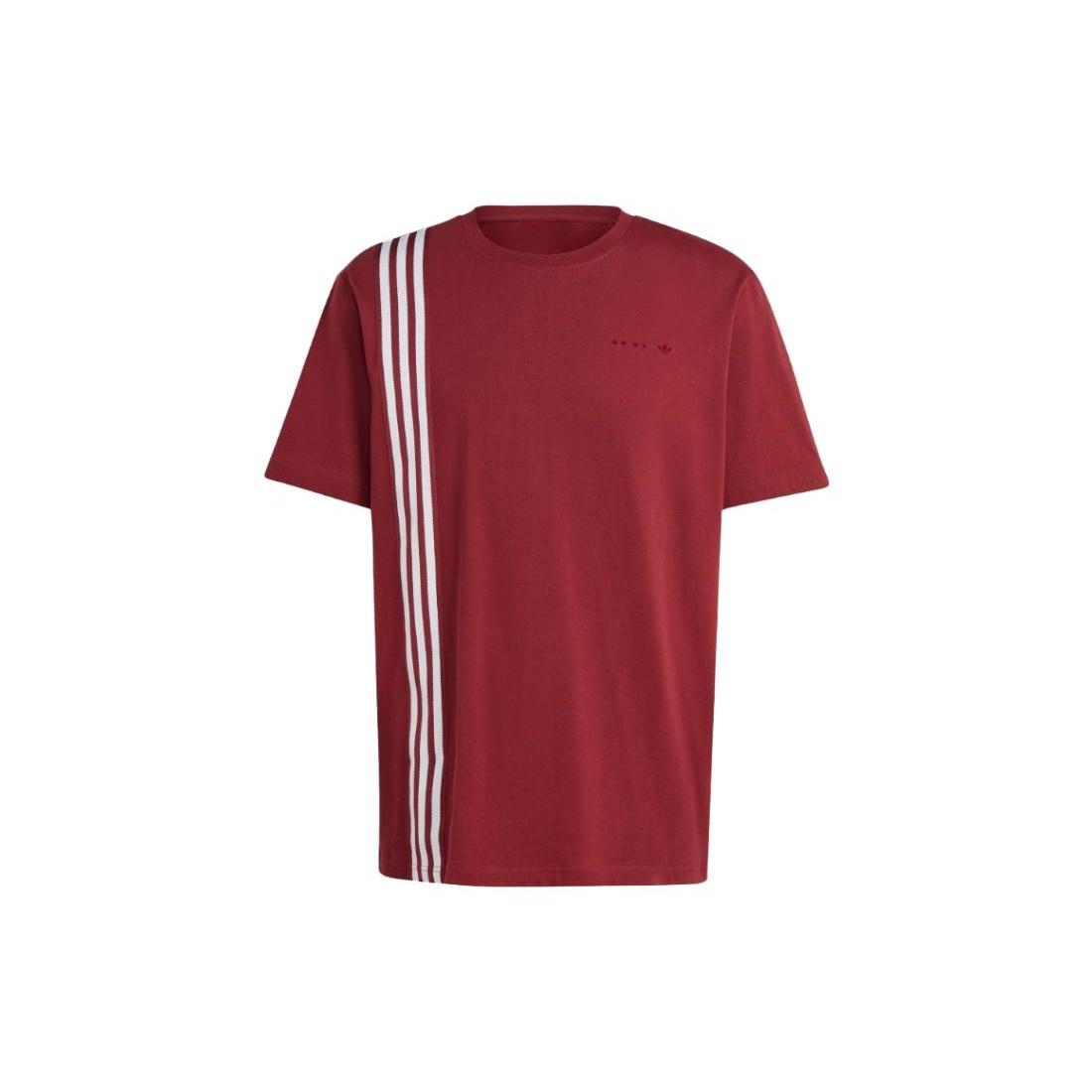 adidas Maniche Corte Tee  Red  Men s IC8403 S