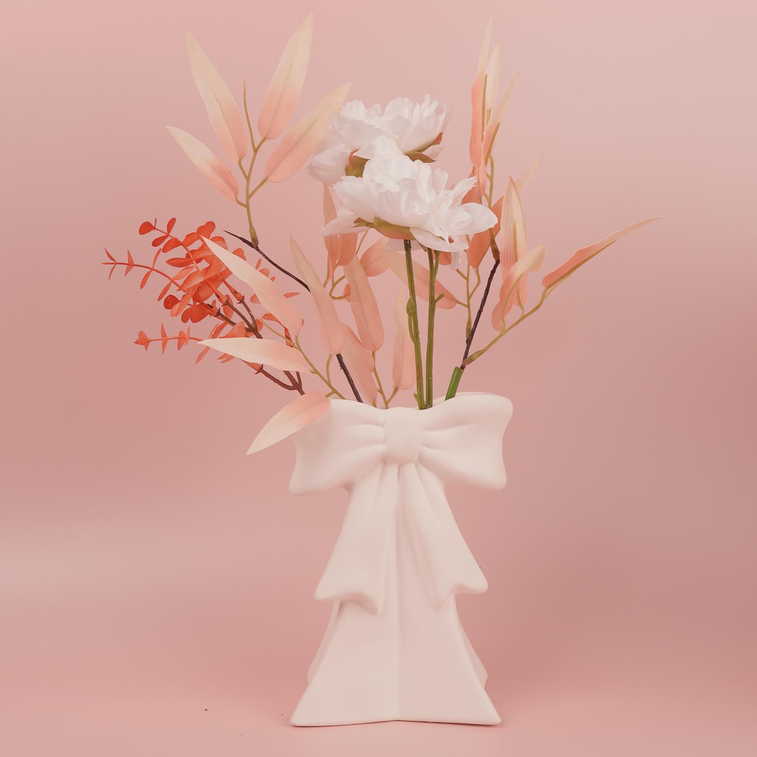 Creative Ceramic Vase for Hydroponic Flower Small Office Home Decor