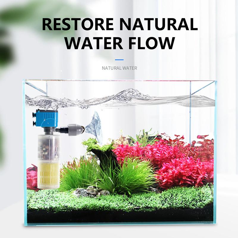 Wave Maker Rotary Pump Head Aquarium Fish Tank Oxygenation Wave Maker 360° Automatic Rotating And Wave Making For Aquarium Fish Tank Pond