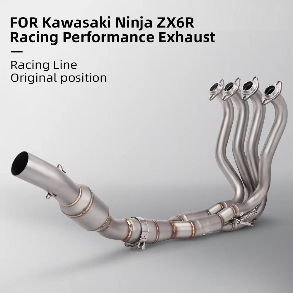 Kawasaki ZX6R ZX636 ZX-6R Modifizierter Auspuffendtopf
