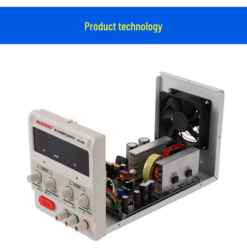 MAISHNEG MS3010DS Adjustable DC Power Supply with Digital Display for Repair, Charging, and Testing.