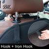 Oil-proof Car Seat Protector 1/2Pcs Back Faux Leather Waterproof Automotive Kick Mat Interior Protection Front Storage Organizer with Large