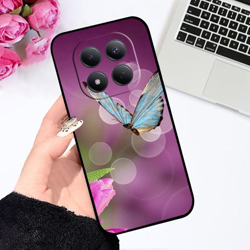 Phone Case For Xiaomi Redmi Note 15 Note15 Pro Plus Pro+ 5G Shockproof Bumper Soft TPU Cover Coque Note15Pro Silicone Fundas