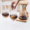 Hario Flavor Full Capacity Coffee Heat-Resistant Glass, Tulip, 300ml, Transparent, Glass, Goblet, HFG-300-C