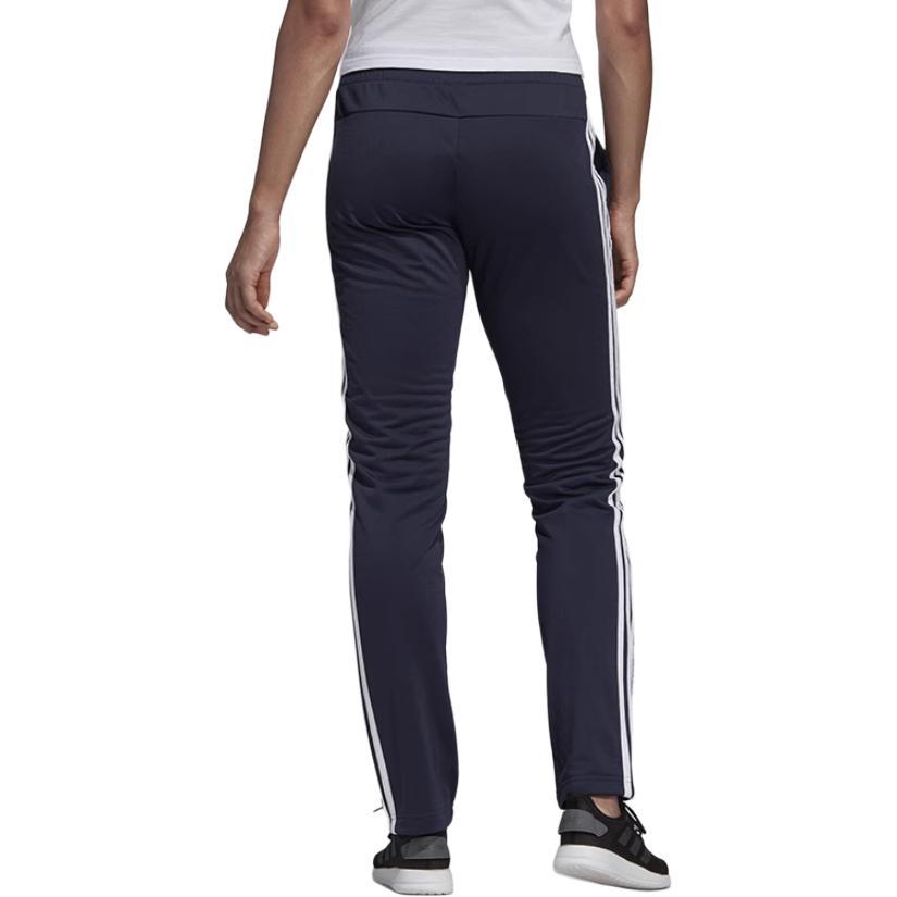 Adidas Striped Logo Design Comfortable Sports Fashion Lightweight Casual Pants Women Bottoms Black DU0695