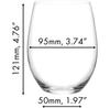 Бокалы Riedel The O Wine Tumbler Cabernet/Merlot, 8 предметов (5414/80)