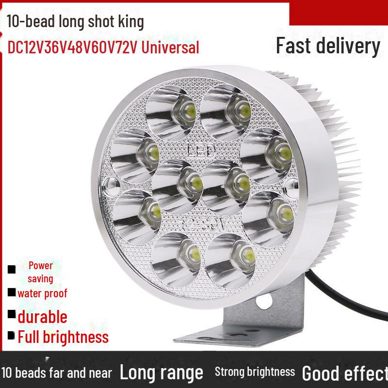 "Super Bright LED Headlights for Electric Cars, Motorcycles, and Tricycles"