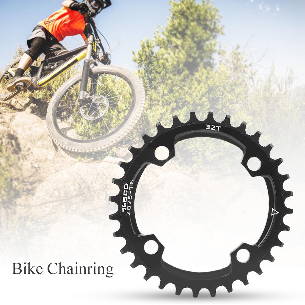 96BCD Bike Narrow Wide Round Chainring Repair Chain Ring for Mountain Bicycle