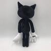 2pcs 30cm Sirenhead Plush Toys Siren Head Plush Dolls Scary Black Cartoon Cat Toy Soft Stuffed Animals Figure Toys for Baby Gift