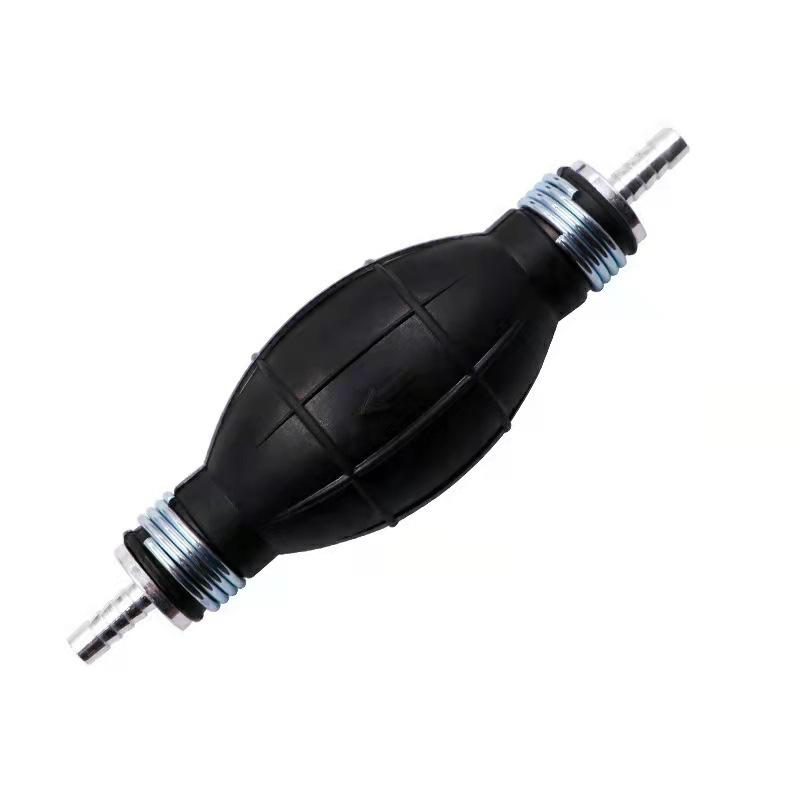 Aluminum Alloy One-Way Car/Boat Hand Squeeze Oil Pump - Suction Oil Extractor for Gasoline (6/8/10/12 Mm)