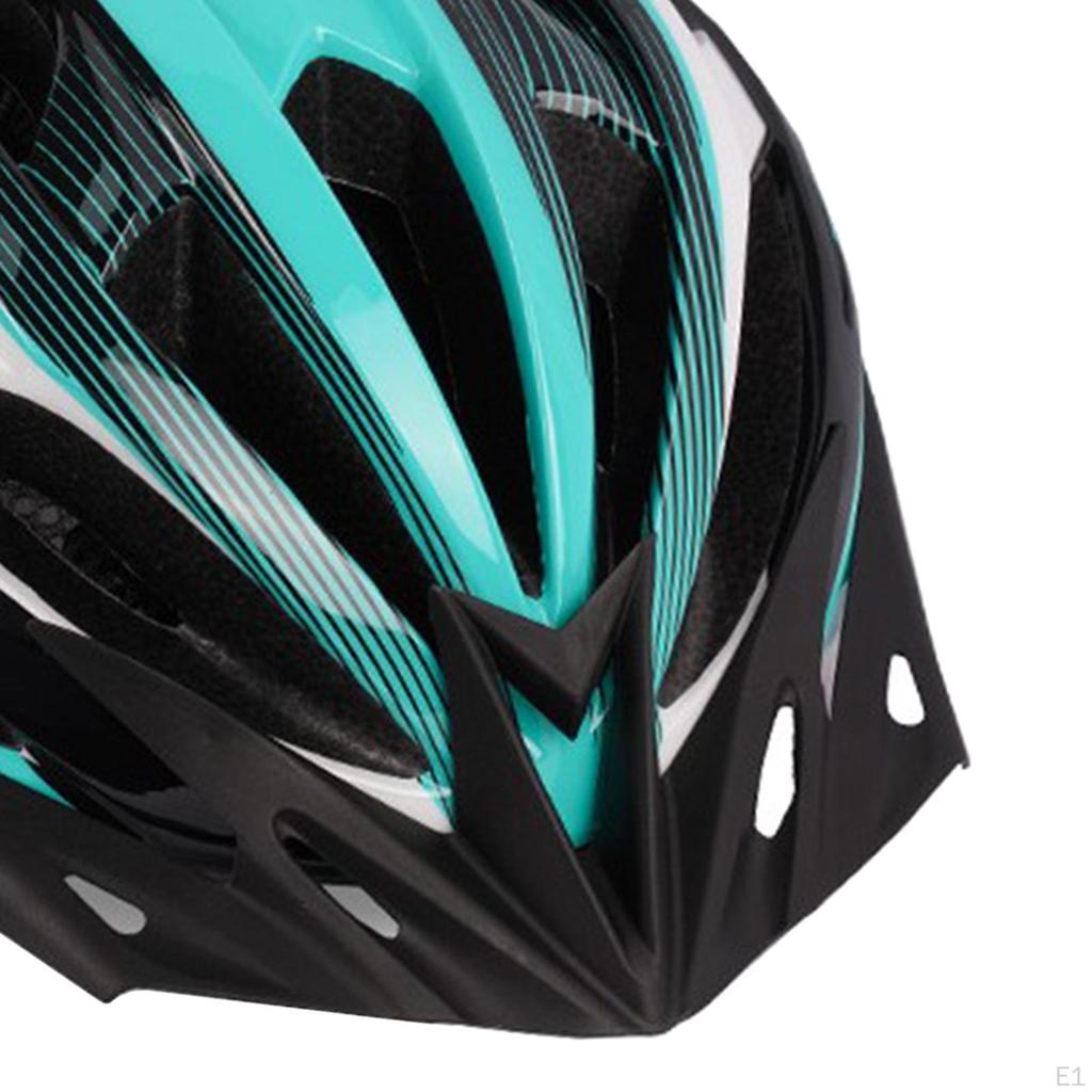 Adults Safety Helmet with Light for Cycling Roller Skating Biking Blue