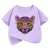 T-shirts Graphiques Imprimés Tigre Mode pour Enfants Été Manches Courtes T-shirts Dessin Animé Garçons Filles Vêtements Tops Kawaii Y2K T-shirt Enfant