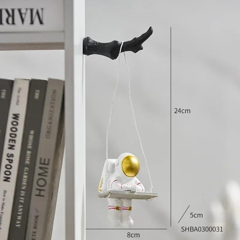 Klassische Astronautenstatue Wanddekoration Zum Aufhängen an der Wand Dekoration Kühlschrank Schlafzimmer Zuhause Wohnzimmer Ästhetische Zimmerdekoration