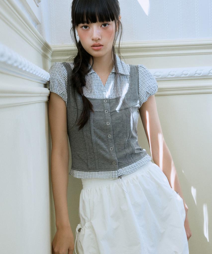 MIXXO Top Layered Shirt_Miwyag639G Miwyag71Qg