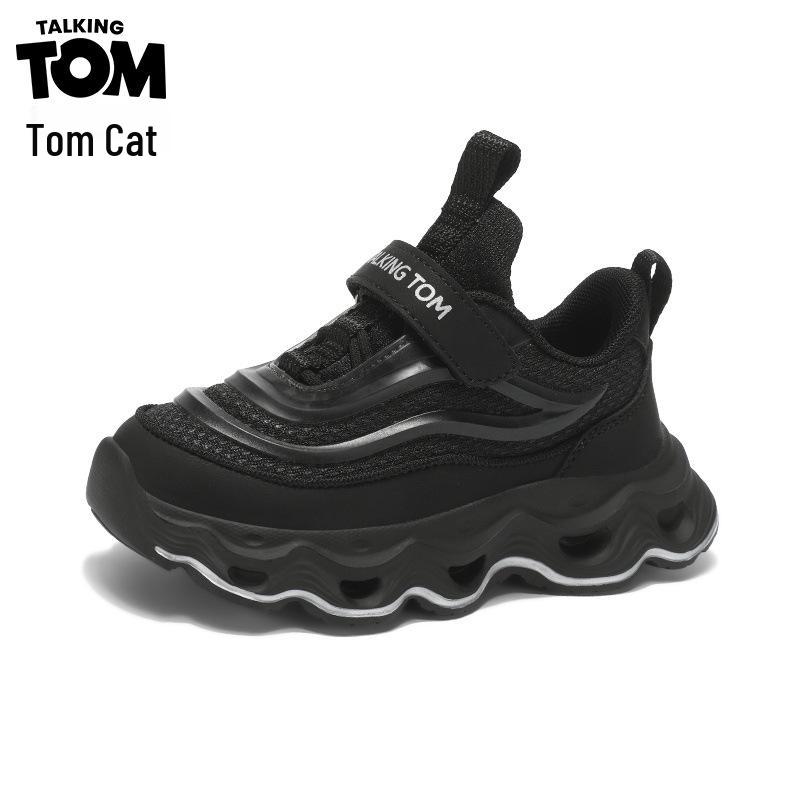 

Tom Cat 2025 Spring Kids Breathable Mesh Sneakers - Lightweight Soft Sole for Girls 30