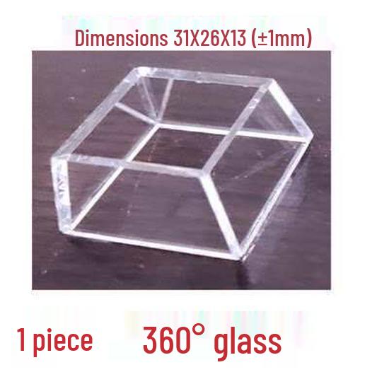 Infrared 12-Line Laser Level with Glass Cover for 360° Wall and Floor Alignment