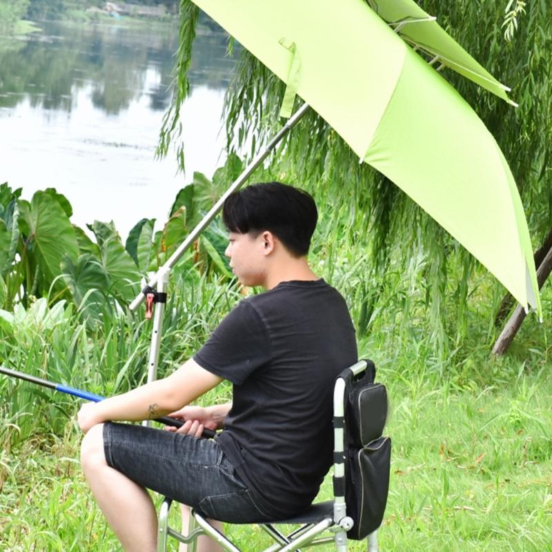 Aluminum Alloys Patios Umbrella Holder Fixed Clip Fishing Chair Clamp Stand Adjustable Umbrella Base Stand Clamp