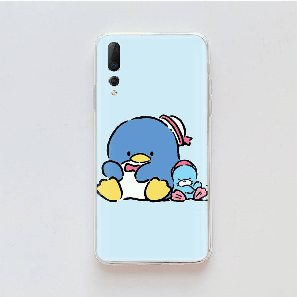 Transparent Case for Samsung A04 A14 A23 M33 M53 Realme 10 9 C35 C55 VIVO X80 Infinix Hot 30 Note 11 Tecno Spark 8P Pro L-11 Cute Tuxedosam