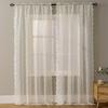French Cream Beige Window Screen Translucent Opaque Finished Screen Curtain Small Fresh Balcony Living Room Bedroom Curtain