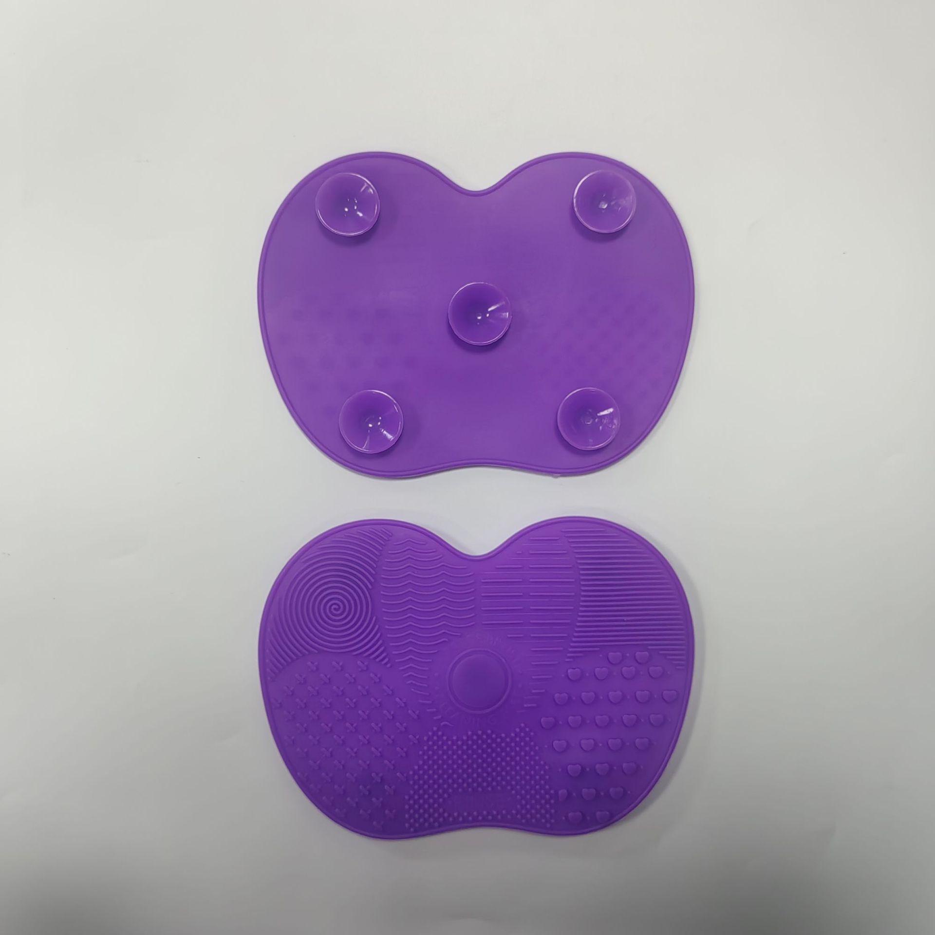 Silicone Suction Cup Makeup Brush Cleaning Pad - Scrubbing Tool for Beauty Brushes