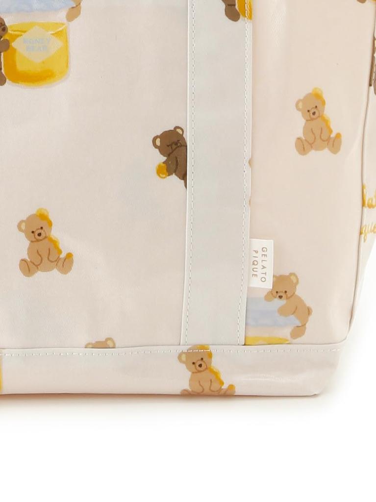 gelato pique Honey Bear Print Mom Bag PWGB254700 OWHT Women's
