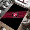 FC Midtjylland Logo Carpet Rug for Living Room Bedroom Home Sofa Decoration,Kids Play Nonslip Floor Mat