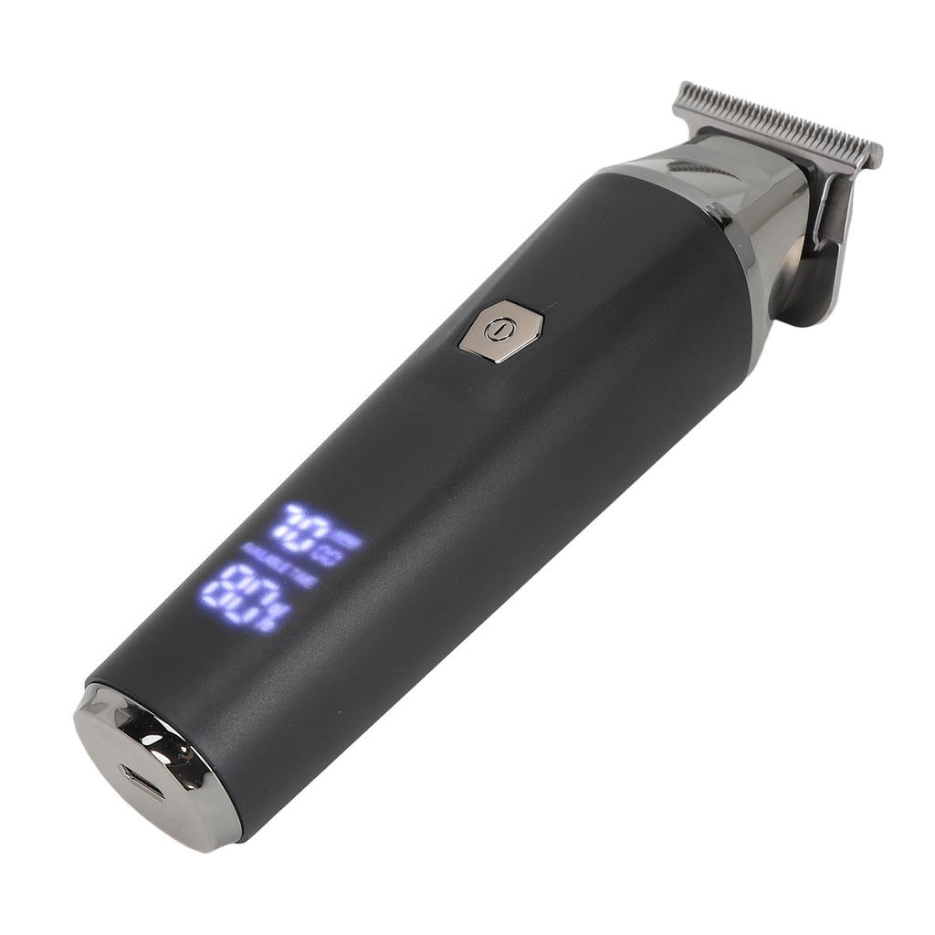 Maszynka do włosów Wyświetlacz LCD Ładowanie USB Przenośna Mocny silnik Niski poziom hałasu Elektryczny trymer do włosów dla