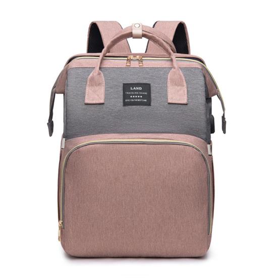 Diaper Bag Backpack Large Capacity Baby Essentials Backpack with Changing Station Multifunctional Convertible Diaper