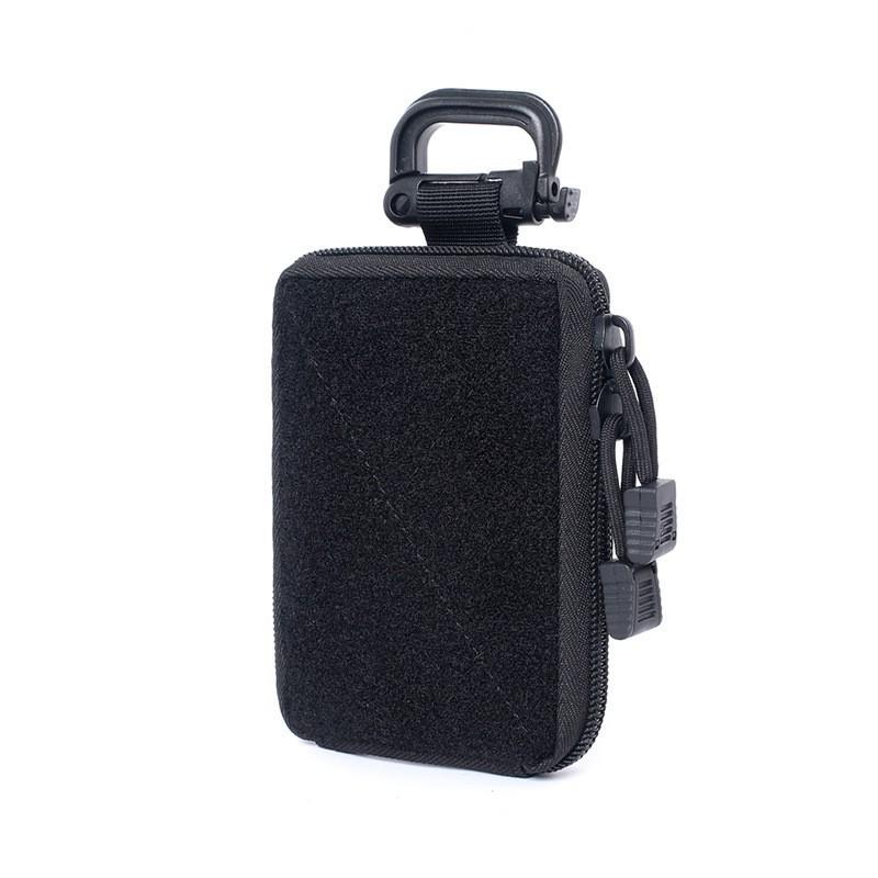 

Outdoor Medical Emergency Storage Bag Molle Multifunctional Waist EDC Tool Military Fan Accessory чёрный