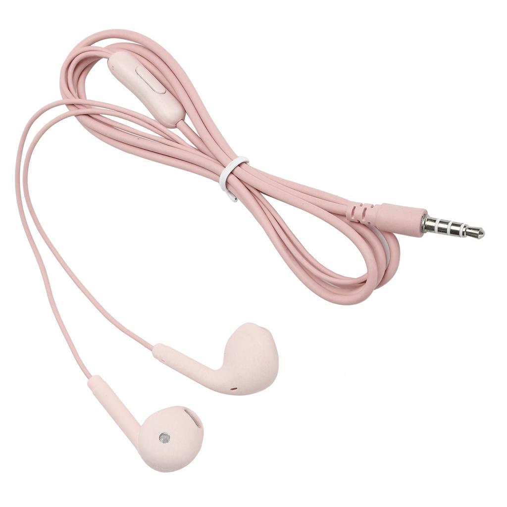 U19 Auricolare Cablato Universale 3.5mm HiFi Cuffie Musicali con Controllo a Filo per Telefono Cellulare