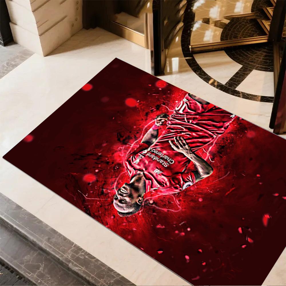Ronaldo's Iconic Celebration Area Rug Design for Kitchen Living Rooms Outdoor Hallway Antislip Carpet Office home decor Spiritual Gift