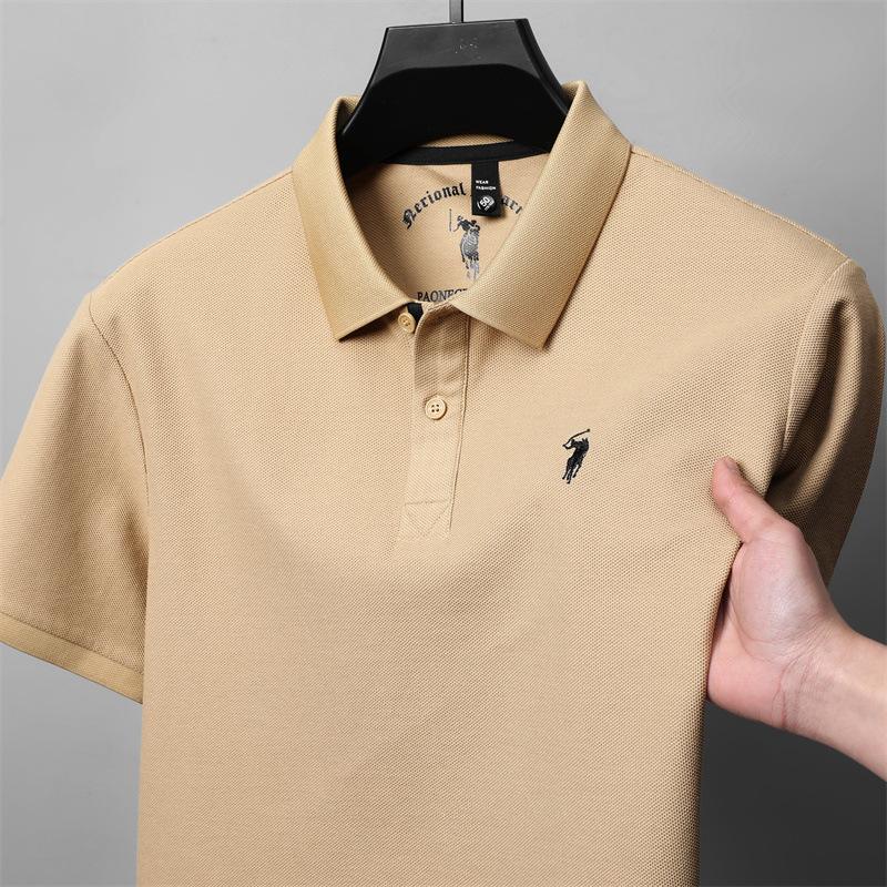 

Чоловіча футболка з короткими рукавами та повсякденним коміром Paul Polo M