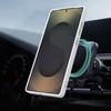 For Samsung Galaxy S24 Ultra Magnetic Case Rotating Ring Kickstand TPU + PC Back Cover