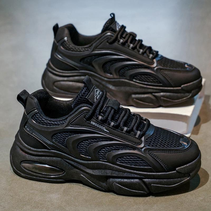 Autumn New Breathable Mesh Running Shoes Non-slip and Wear-resistant Sports and Leisure Dad Shoes