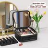 Large Capacity Detachable Makeup Bag with LED Mirror for Professional Use, Easy to Clean