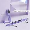 Multifunctional Ski Trainer, Home Abdominal Glutes Workout Machine, Removable Handrail Sliding Plate for Full Body Exercise