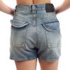 Off White Womens/Ladies Cotton Cargo Shorts