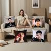Floyy Menor & Cris Mj Pillow Case Plush Fabric Soft Double Sided Print Sofa Cushion Cover Throw Pillow Covers