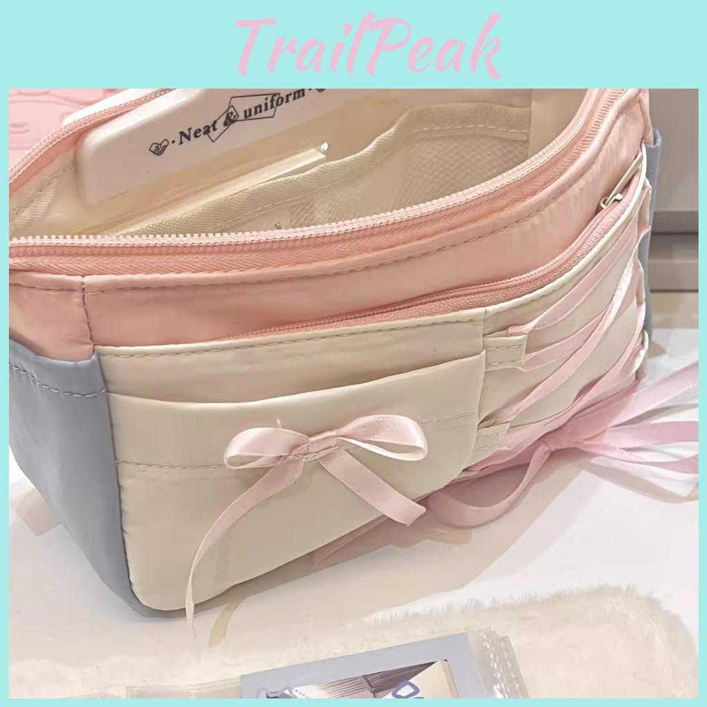 Balettfjäril Rosett Pennfodral Med Stor Kapacitet För Studenter Och Kontorsförvaring