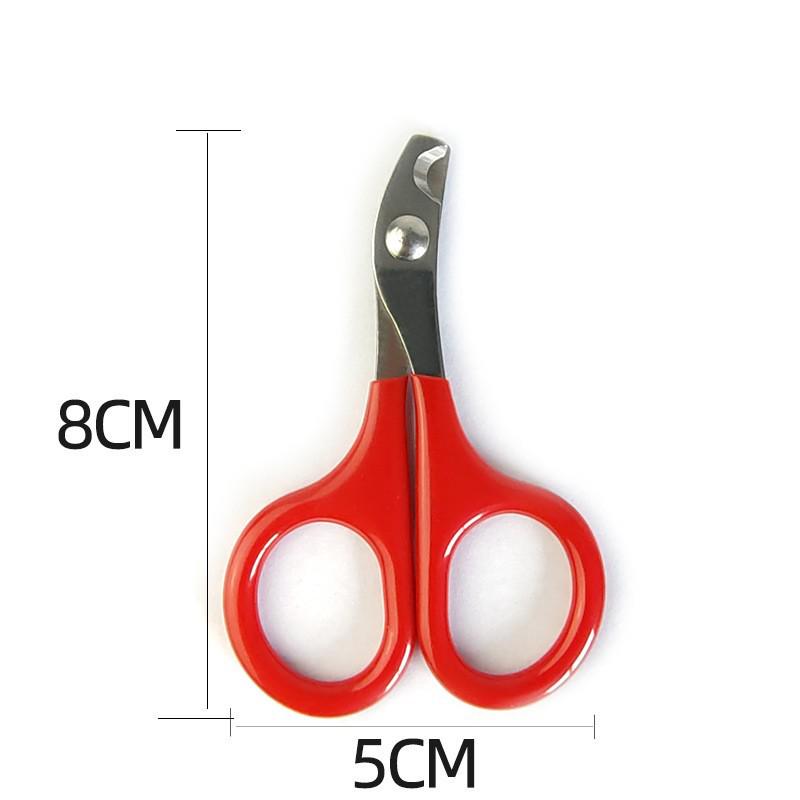 Stainless Steel Pet Nail Scissors for Cats and Dogs - Grooming Clippers