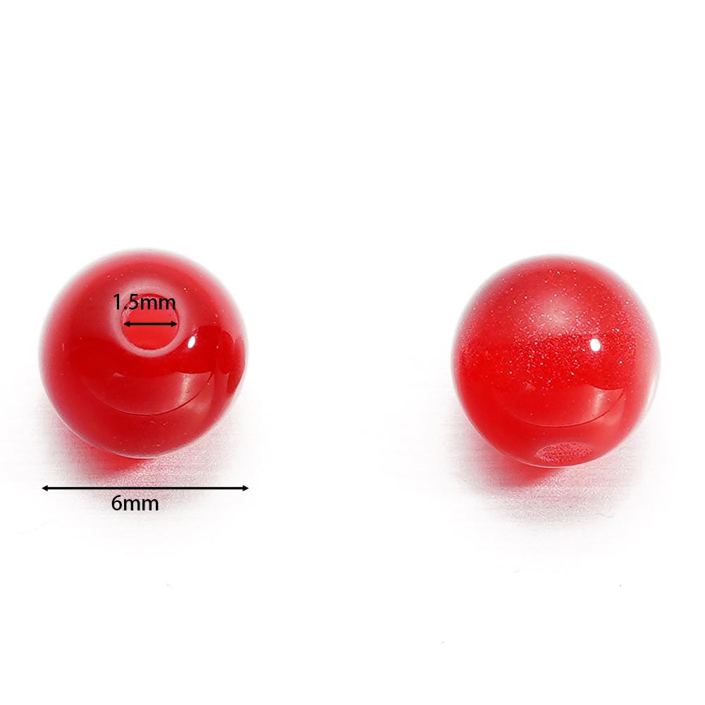 10pcs/lot 6mm Resin Cat Eye Shape Bead Loose Spacer Charms Beads for Jewelry Making DIY Cute Bracelet Necklace Earring Supplies